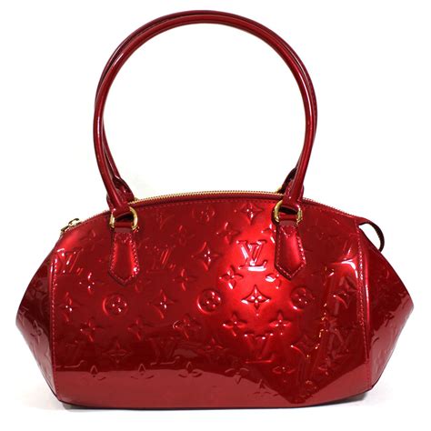 louis vuitton patent leather purse